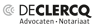De Clercq Advocaten Notariaat logo